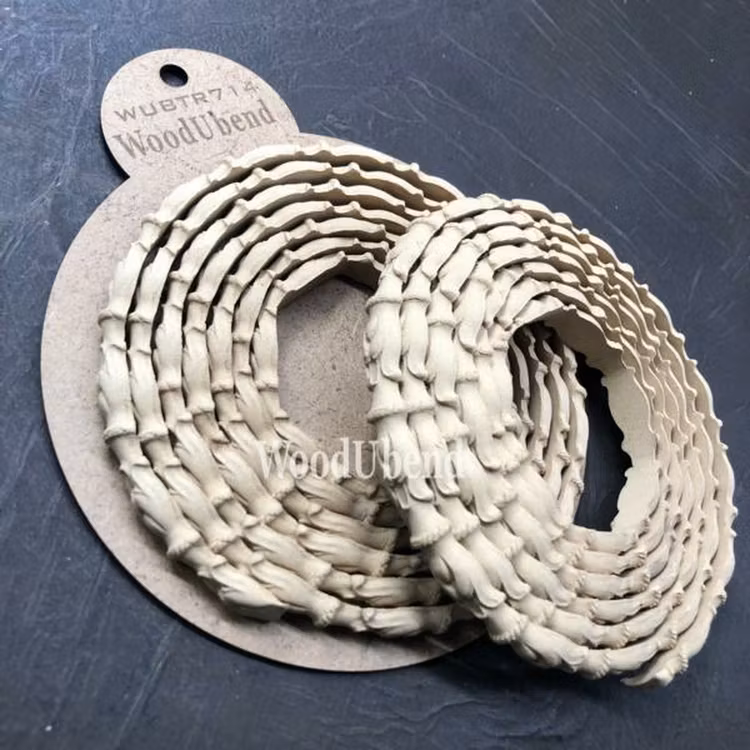 WoodUbend® Roll of Trim TR714.1 - Set med 2st á 100x1.2cm