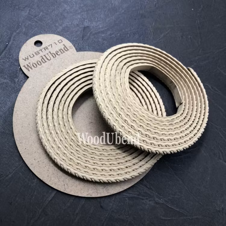 WoodUbend® Roll of Trim TR710.1 - Set med 2st á 100x0.7cm