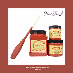 Dixie Belle CHALK Mineral Paint - Barn Red 475ml