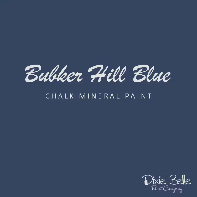 Dixie Belle CHALK Mineral Paint - Bunker Hill Blue 120ml