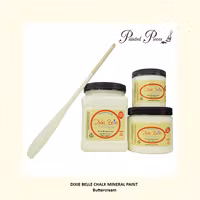 Dixie Belle CHALK Mineral Paint - Buttercream 475ml