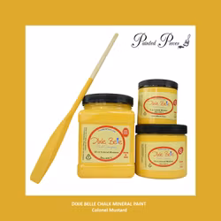 Dixie Belle CHALK Mineral Paint - Colonel Mustard 240ml