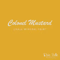 Dixie Belle CHALK Mineral Paint - Colonel Mustard 475ml