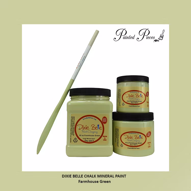 Dixie Belle CHALK Mineral Paint - Farmhouse Green 475ml