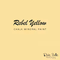 Dixie Belle CHALK Mineral Paint - Rebel Yellow 240ml