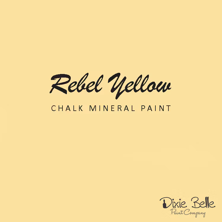 Dixie Belle CHALK Mineral Paint - Rebel Yellow 475ml