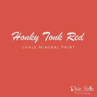 Dixie Belle CHALK Mineral Paint - Honky Tonk Red 475ml