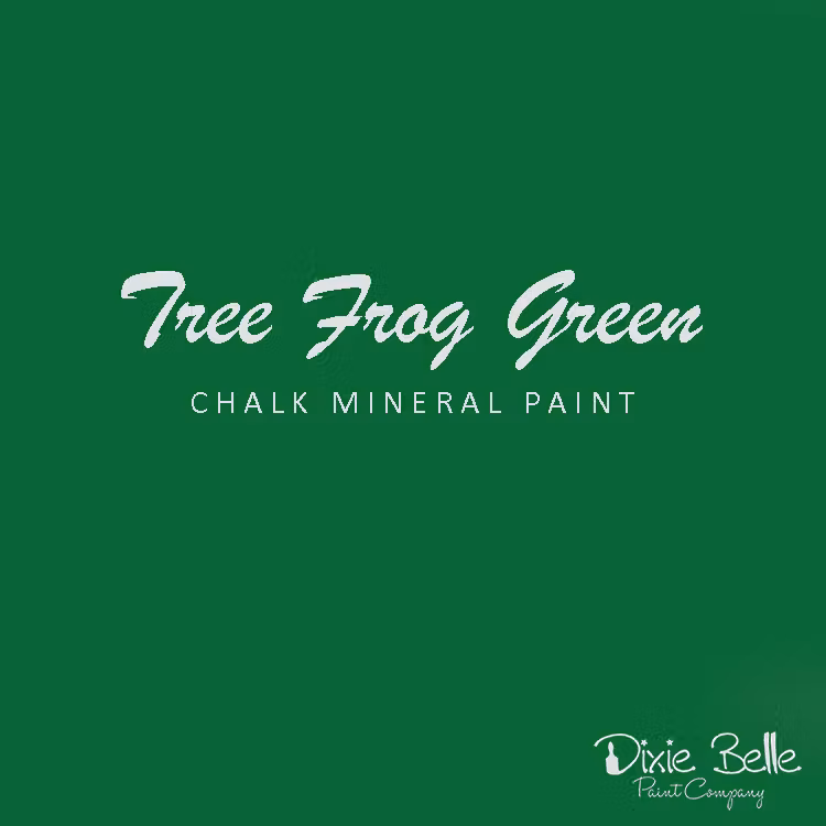 Dixie Belle CHALK Mineral Paint - Tree Frog Green 475ml