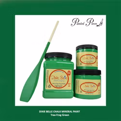 Dixie Belle CHALK Mineral Paint - Tree Frog Green 475ml