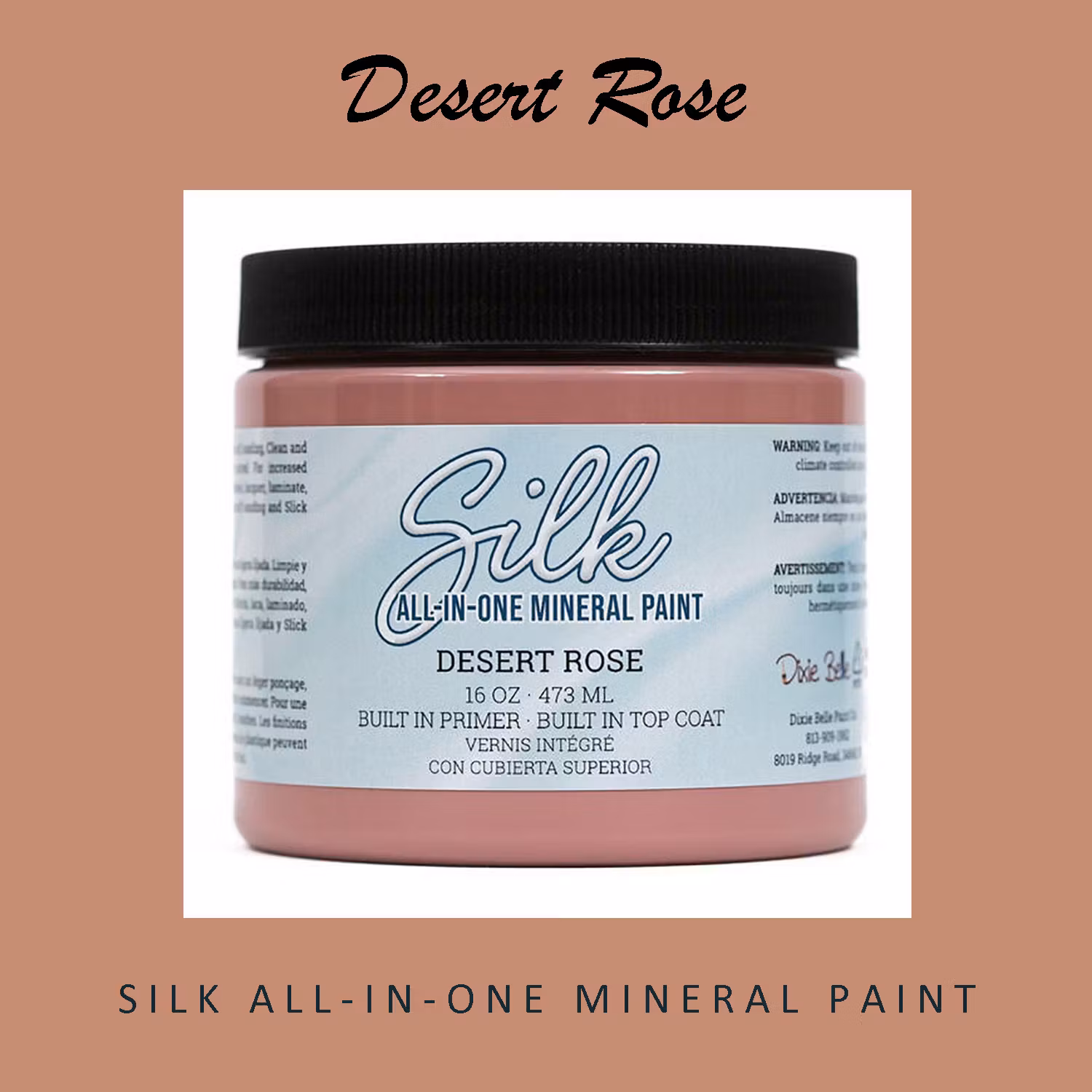 Dixie Belle SILK All-In-One DESERT ROSE 475ml