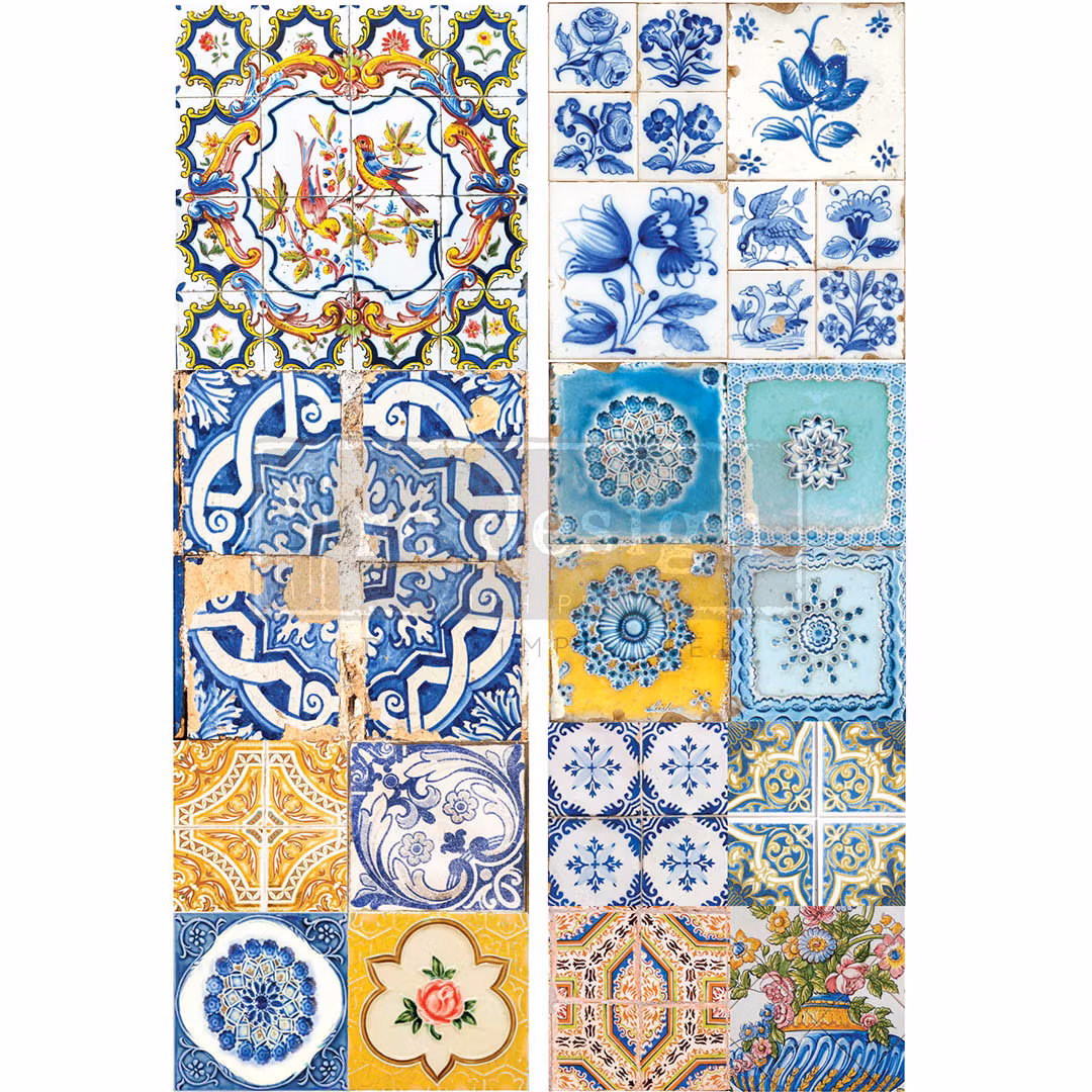 Re Design Décor Transfers® - Ceramic Tiles II ca 61x89cm