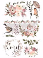 Re Design Décor Transfers® - Cozy Evening ca 61x89cm