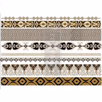 Re Design Décor Transfers® - Exotic Borders ca 61x89cm