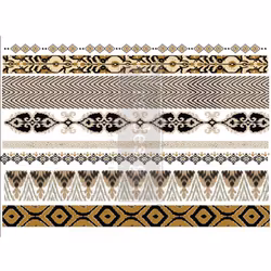 Re Design Décor Transfers® - Exotic Borders ca 61x89cm