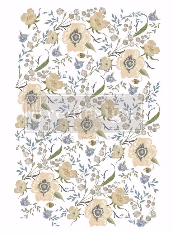 Re Design Décor Transfers® - Goldenrod Florals ca 61x89cm