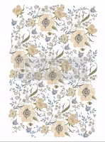 Re Design Décor Transfers® - Goldenrod Florals ca 61x89cm