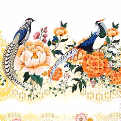 ReDesign Décor Transfers® - CeCe Phesants & Peonies ca 61x89cm