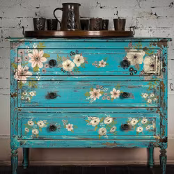 ReDesign Décor Transfers® - Painted Florals ca 61x89cm