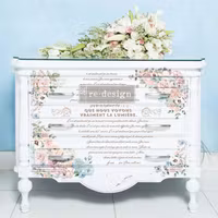 Re Design Décor Transfers® - Pure Light Floral ca 61x89cm