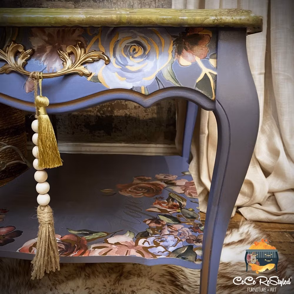 Re Design Décor Transfers® - Rose & Rouge ca 61x81cm