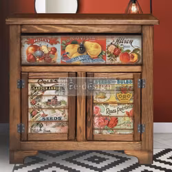 Re Design Décor Transfers® - Vintage Seed ca 63x86cm