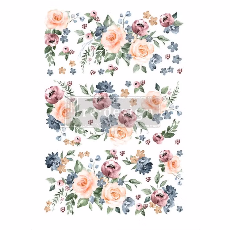 Re Design Décor Transfers® - Watercolor Bloom ca 61x89cm