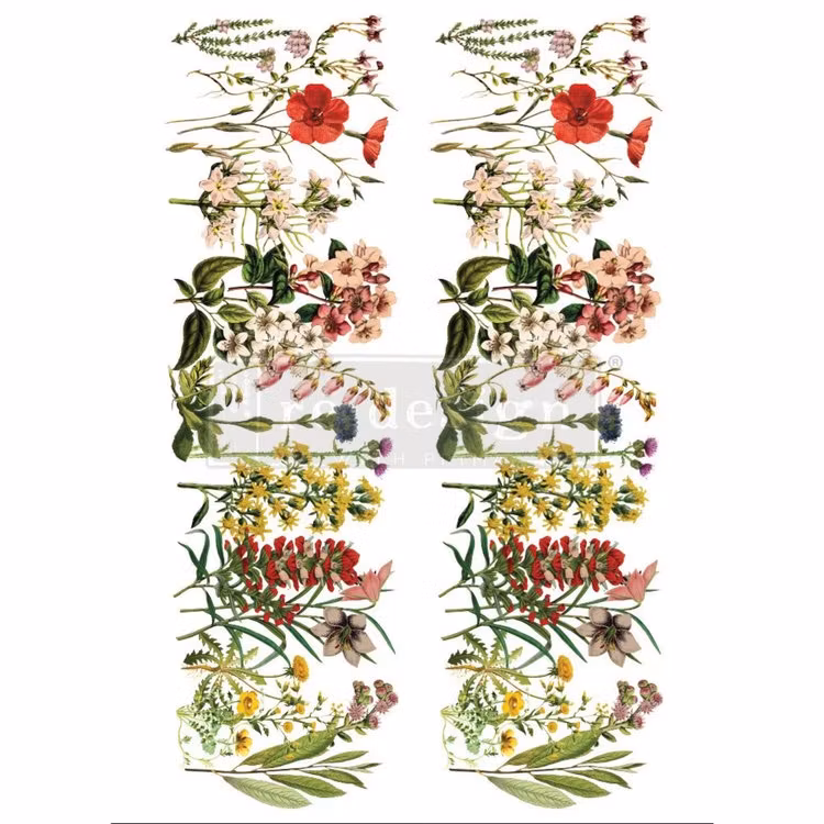 Re Design Décor Transfers® - The Flower Fields ca 61x89cm