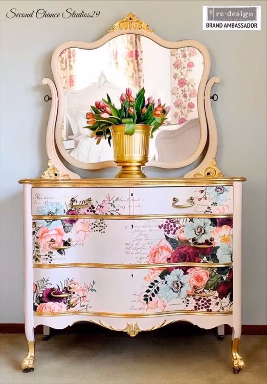 Re Design Décor Transfers® - Violet Hill XL ca 84x119cm