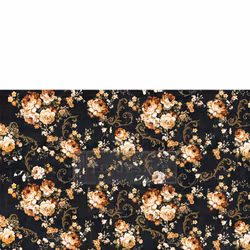 Re Design Tissue Paper - Dark Floral LT 48x76cm