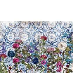 Re Design Rice Paper - Moonlight Garden 29x41cm