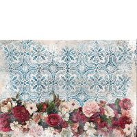 Re Design Rice Paper - Burgundy Woods 29x41cm