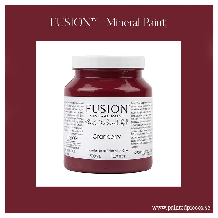 FUSION™ Mineral Paint - Cranberry