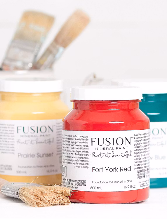 FUSION™ Mineral Paint - Fort York Red