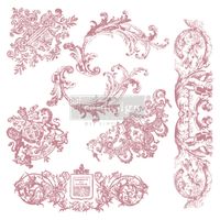 Re Design Dekorstämpel - Chateau De Maisons 30x30cm