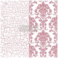 Re Design Dekorstämpel - Imperial Crackle 30x30cm