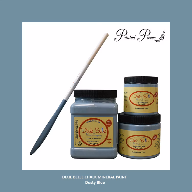 Dixie Belle CHALK Mineral Paint - Dusty Blue