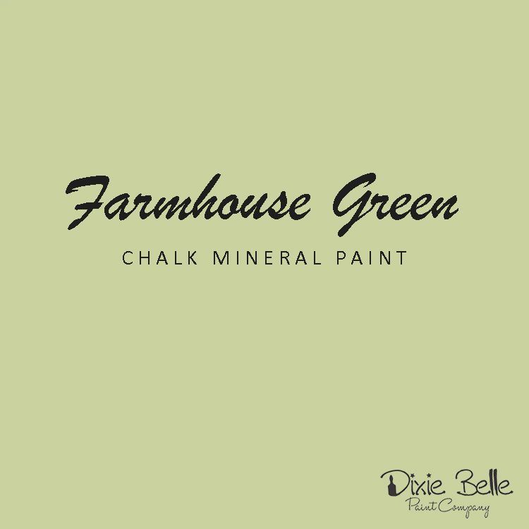 Dixie Belle CHALK Mineral Paint - Farmhouse Green