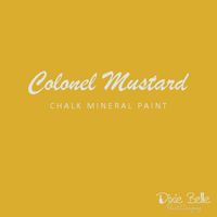 Dixie Belle CHALK Mineral Paint - Colonel Mustard