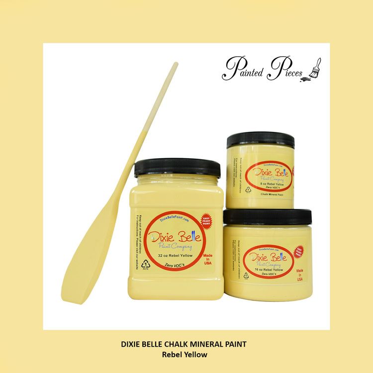 Dixie Belle CHALK Mineral Paint - Rebel Yellow