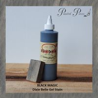 Dixie Belle Voodoo Gel Stain - BLACK MAGIC