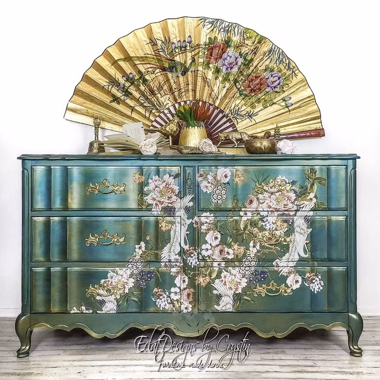 Re Design Décor Transfer - Elegance & Flowers