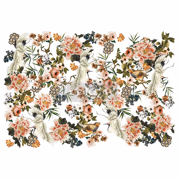 Re Design Décor Transfer - Elegance & Flowers