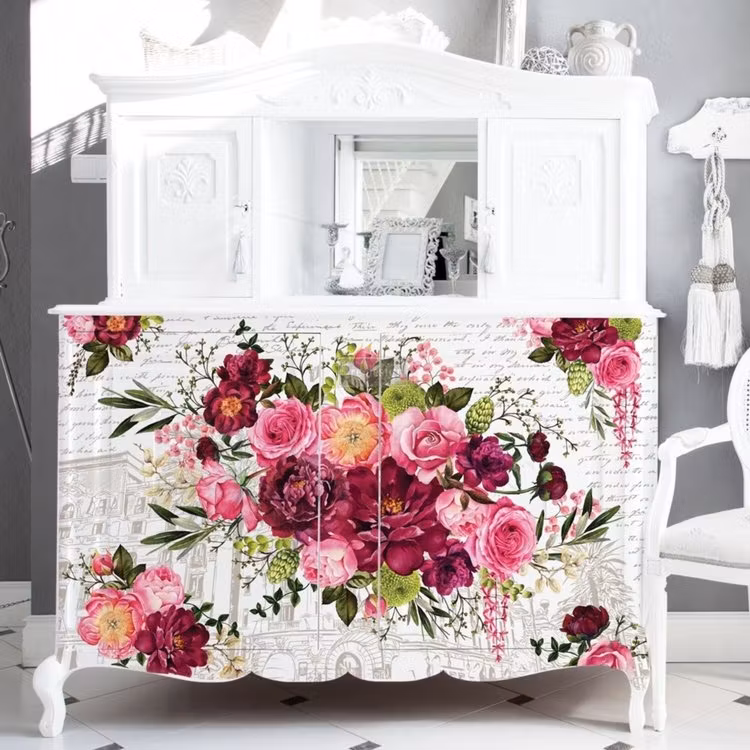 Re Design Décor Transfer - Royal Burgundy