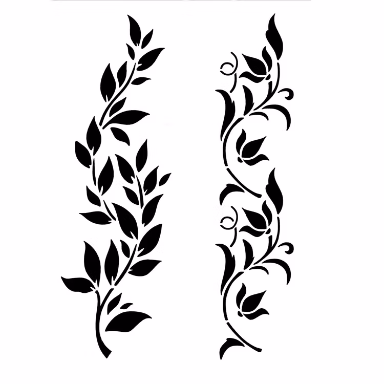 SCHABLONER - Posh Chalk Stencil - Hollywood & Vine