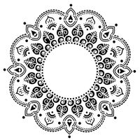 Posh Chalk® Schablon - Moroccan Melody 30x30cm