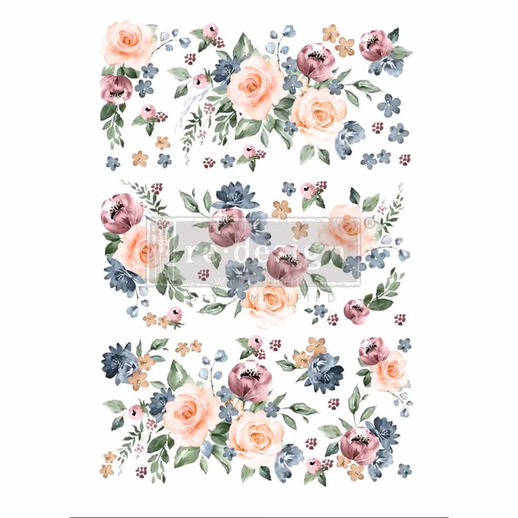 Re Design Décor Transfer - Watercolor Bloom