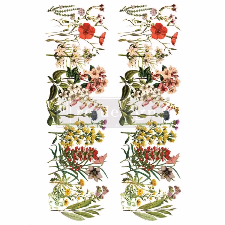 Re Design Décor Transfer - The Flower Fields