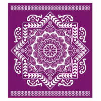 Belles and Whistles - Silk Screen Stencils - MANDALA - 3st ca 20x23cm