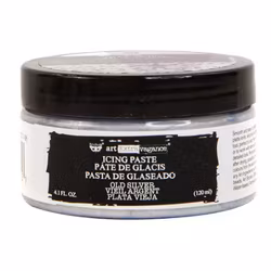 Art Extravagance Icing Paste - OLD SILVER 120ml