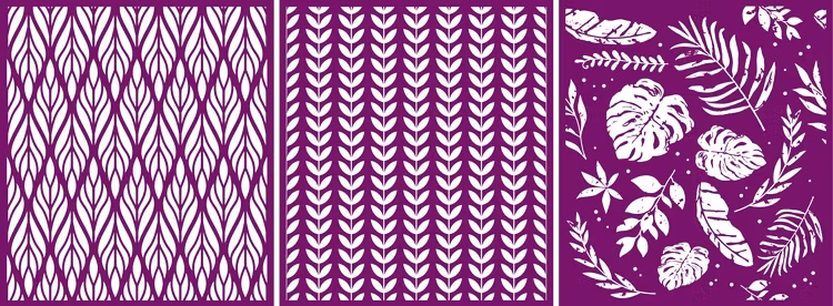BELLES & WHISTLES - Silk Screen Stencil  - Botanical